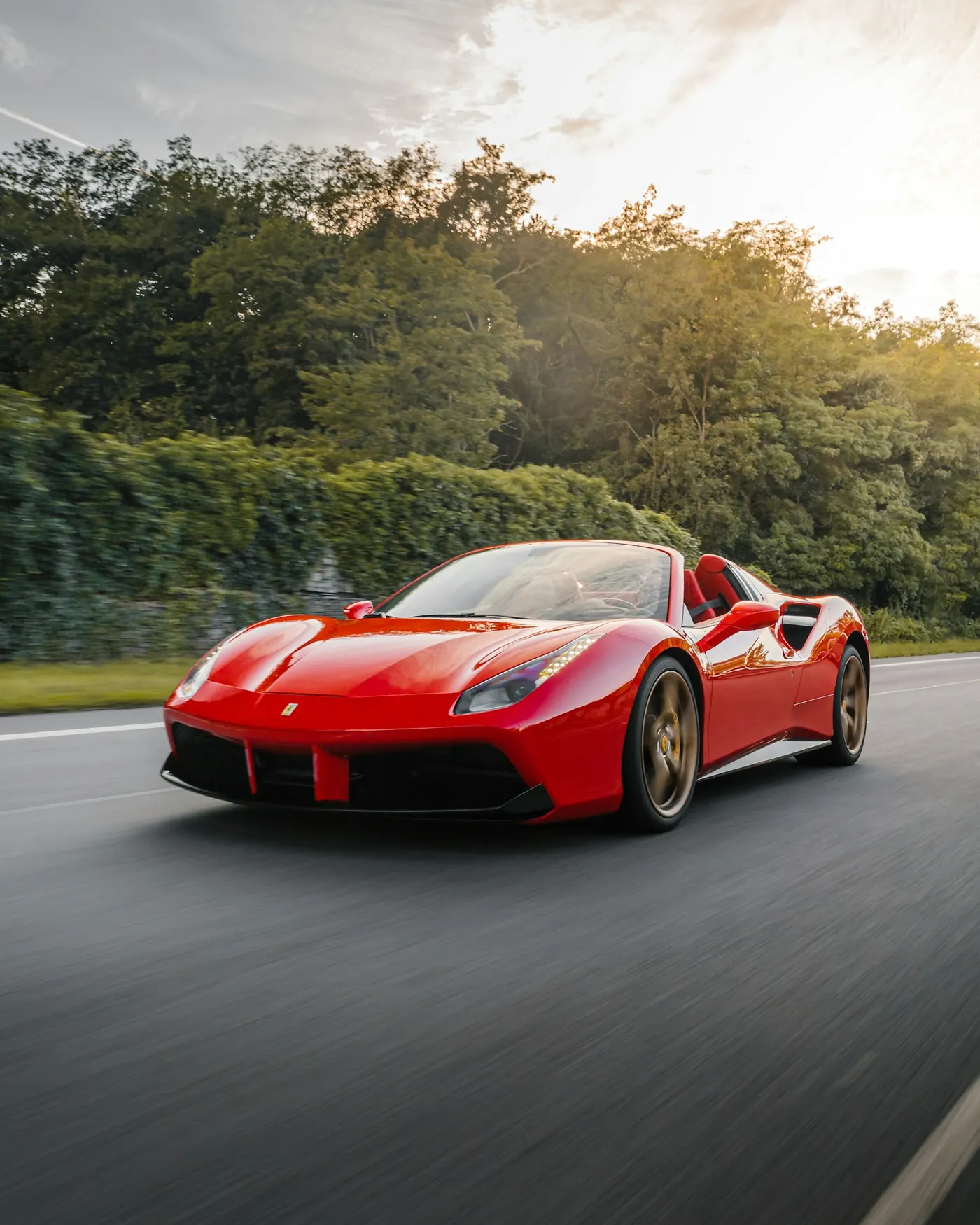 Ferrari 488 for rent in Dubai